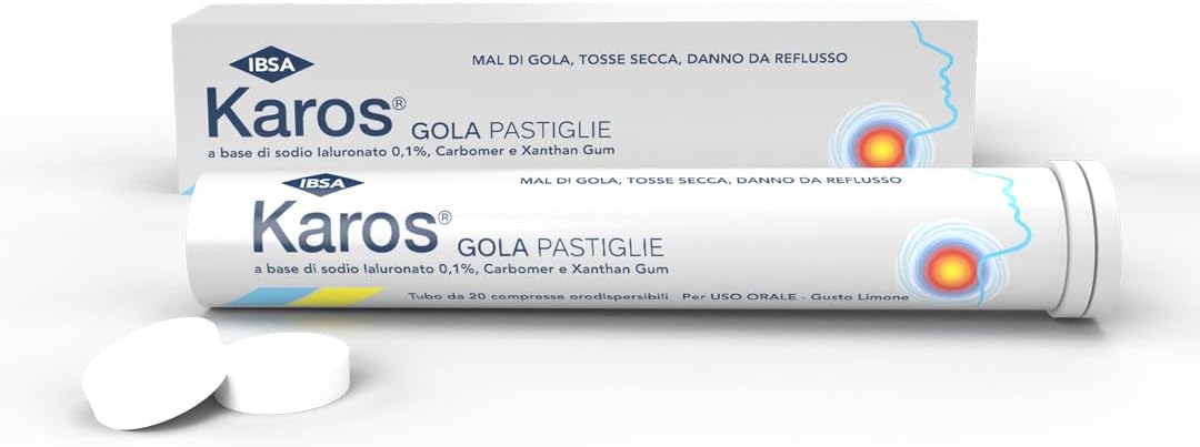Karos Gola Pastiglie compresse orodispersibili acido ialuronico