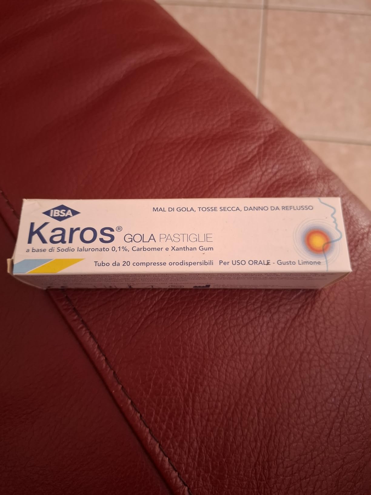 Karos Gola Pastiglie recensione cliente foto 1